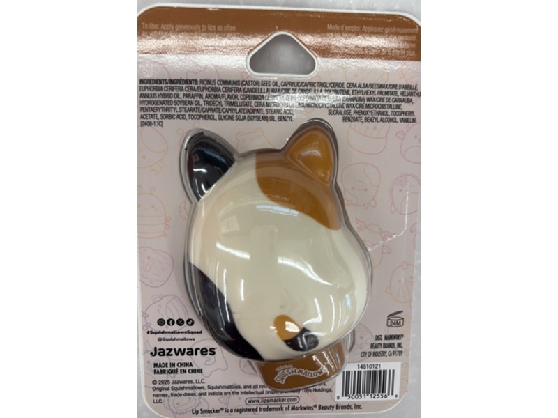 Lip Smacker Squishmallows Moisturizing Lip Balm, Cam, 0.26 fl oz/7.4 g