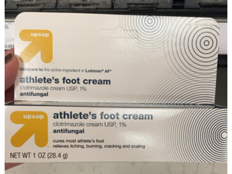 Up & Up Athlete's Foot Cream, Antifungal, 1 oz/28.4 g