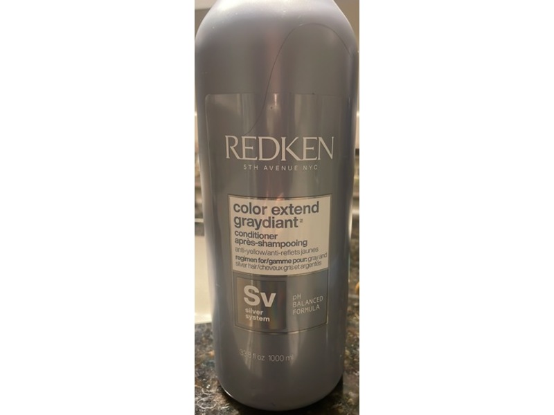 Redken Silver System Color Extend Graydiant Conditioner, 33.8 fl oz/1000 mL