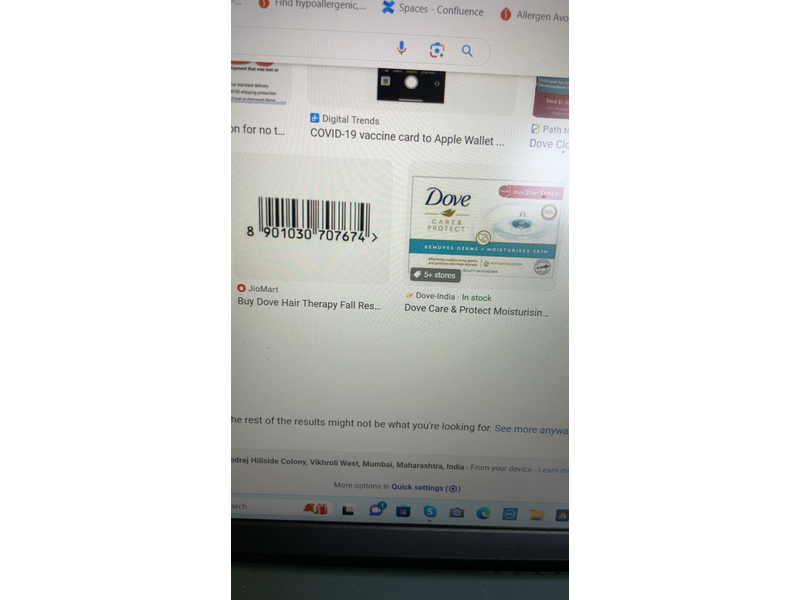 Dove Hair Fall Rescue Conditioner, 180 mL