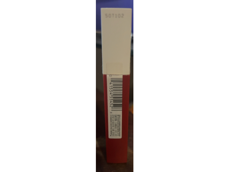 Maybelline New York SuperStay Matte Ink Liquid Lipstick, 117 Groundbreaker, 0.17 fl oz/5.0 mL