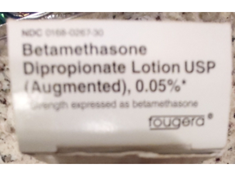 Betamethasone Dipropionate Lotion USP (Augmented) 0.05%, 30 mL Fougera (RX)
