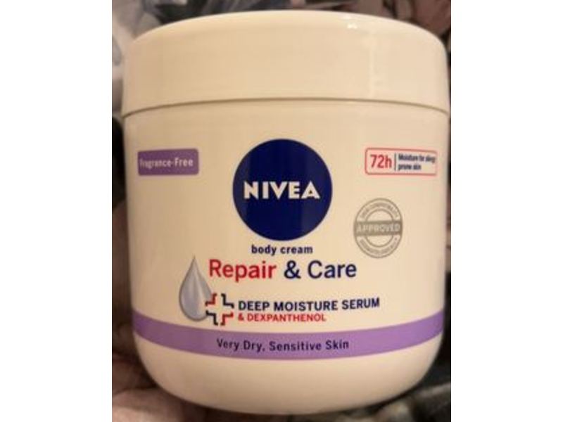Nivea Repair & Care Body Cream Deep Moisture Serum, 400 mL