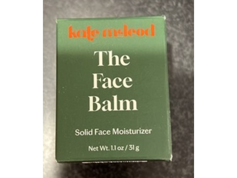 Kate Mcleod The Face Balm Solid Face Moisturizer, 1.1 oz.31 g