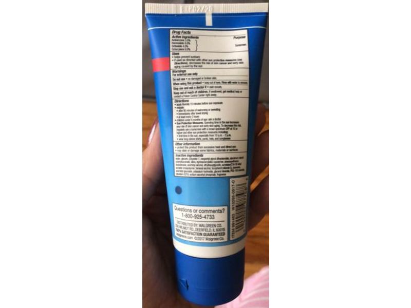 Walgreens Sport Sunscreen Lotion, Fresh Scent, Paraben Free, SPF 30, 3 fl oz/88 mL