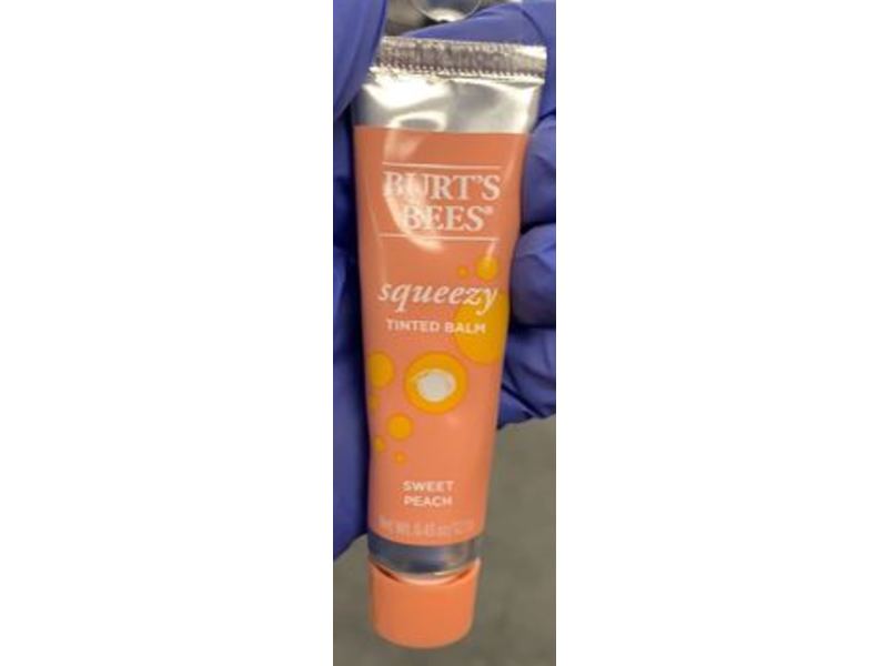 Burt's Bees Squeezy Tinted Lip Balm, Sweet Peach, 0.43 oz / 12.1 g