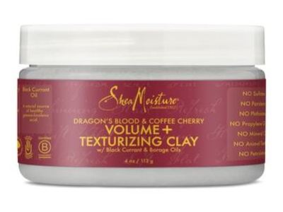 Shea Moisture Volume & Texturizing Clay, Dragon's Blood & Coffee Cherry, 4 oz