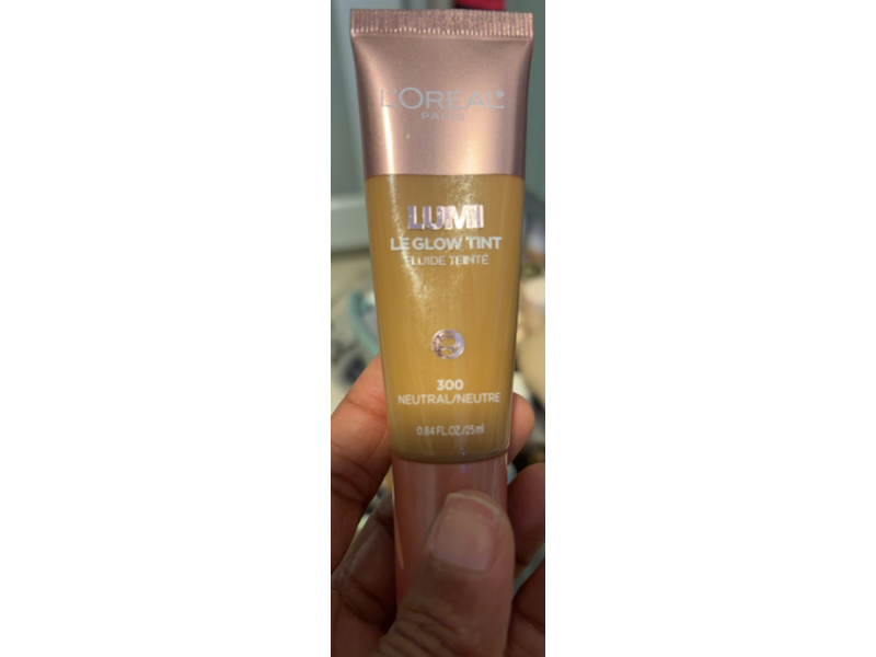 L'Oreal Paris Lumi Le Glow Tint, 300 Neutral, 0.84 fl oz/25 mL