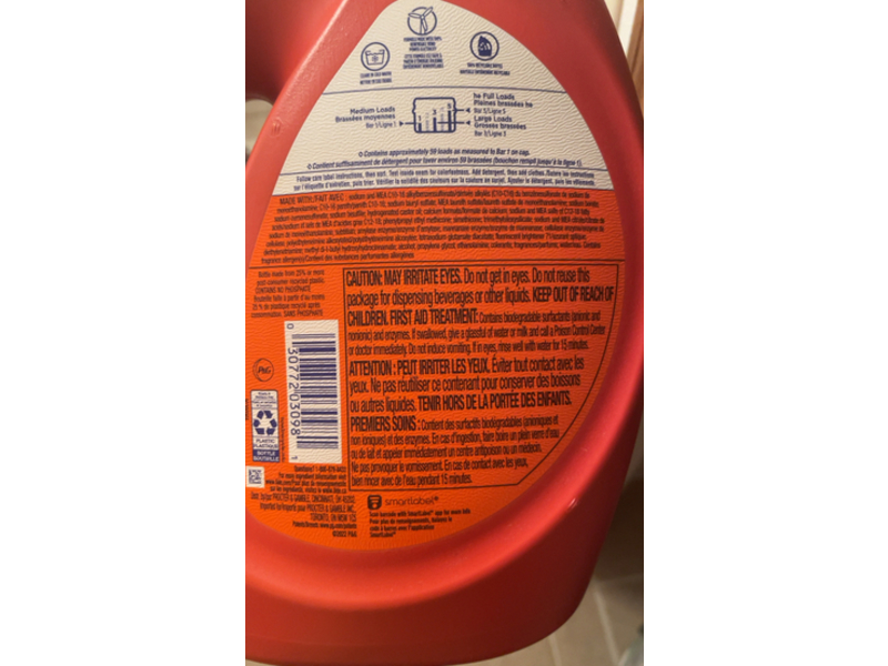 Tide+ Downy Liquid Detergent, April Fresh, 59 Loads, 92 fl oz/2.27