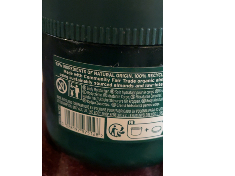 The Body Shop British Rose Body Yogurt, Normal To Dry Skin, 6.91 oz/200 mL