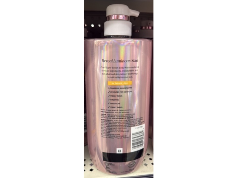 Olay Super Serum Body Wash, 28 fl oz/828 mL