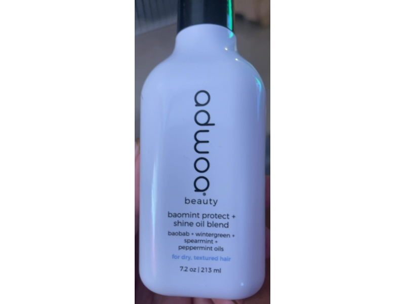 Adwoa Beauty Baomint Protect + Shine Oil Blend, 213 mL