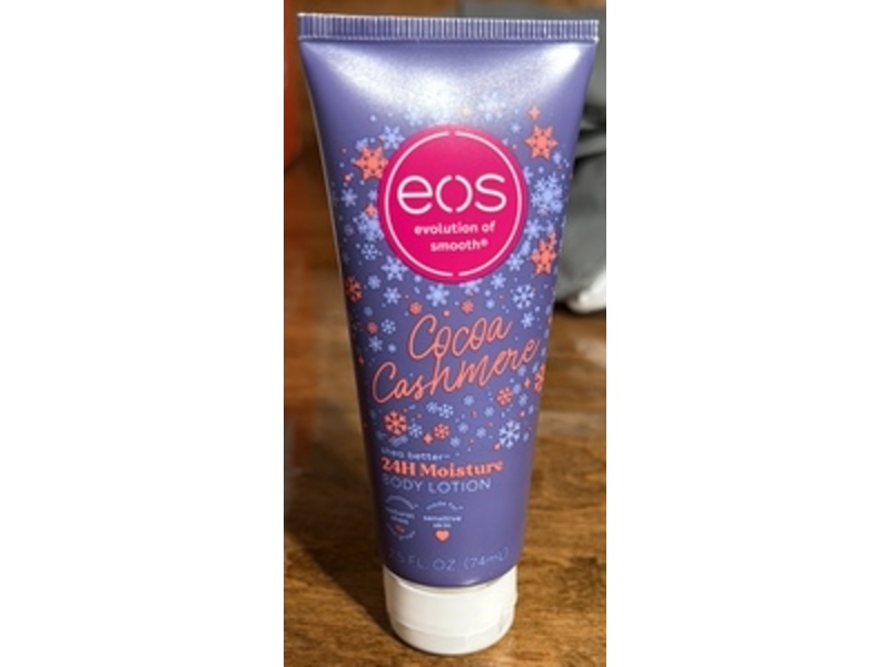 EOS Shea Better 24h Moisture Body Lotion, Cocoa Cashmere, 2.5 fl oz/74 mL