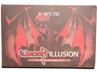 K'Apeine Red Black Makeup Palette, Warcraft Illusion, 16 g - thumbnail 1