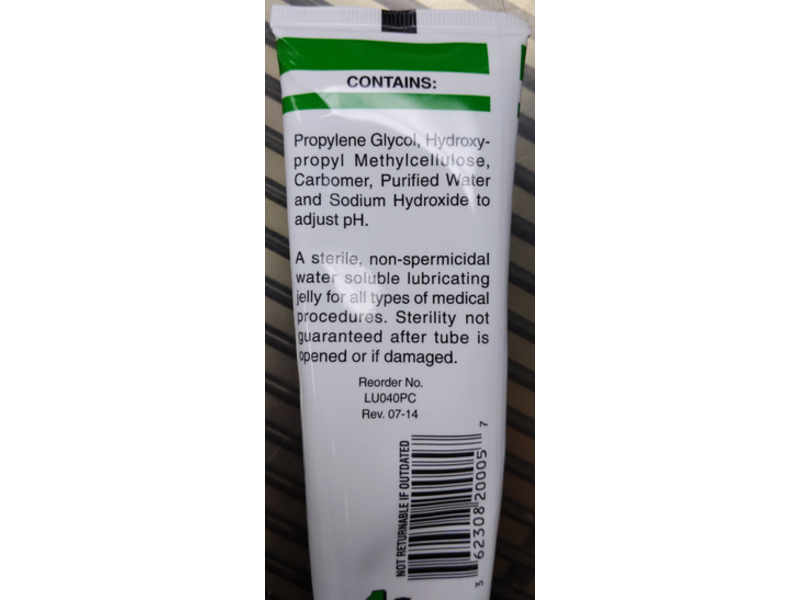 Priority Care 1 Non-Spermicidal Sterile Lubricating Jelly, 5 oz