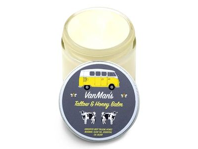 Vanman's Tallow & Honey Balm, 2 oz