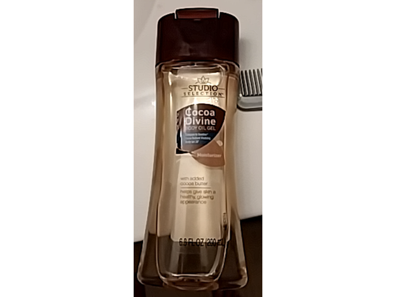 Studio Selection Body Oil Gel, Cocoa Divine, 6.8 fl oz/200 mL