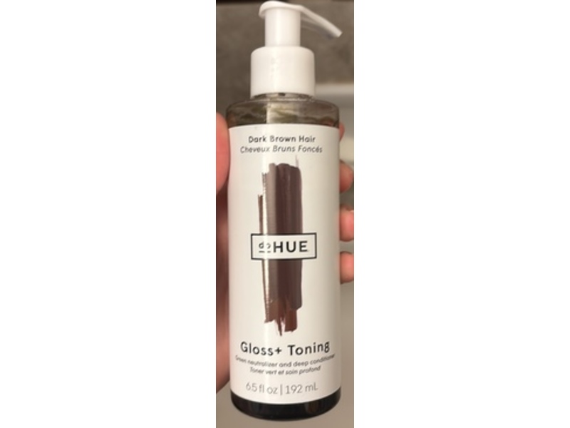 dpHUE Gloss+ Toning Green Neutralizer & Deep Conditioner, Dark Brown, 6.5 fl oz/192 mL