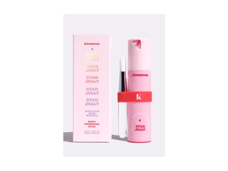 Kiramoon Magic Resurfacing Facial Mask, Star Jelly, 1.69 fl oz/50 mL
