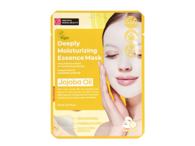 Innerest Beauty Original Derma Beauty Deeply Moisturizing Essence Mask, Jojoba Oil, 0.77 fl oz/23 mL