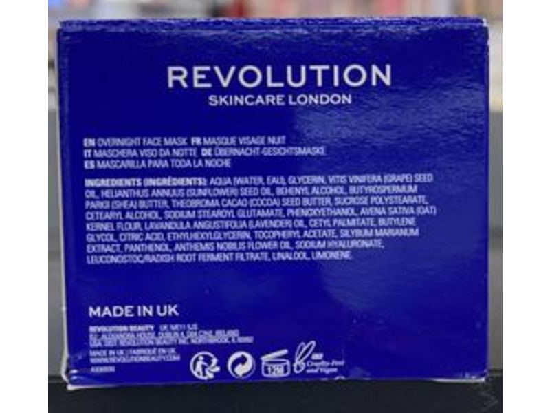 Revolution Skincare Overnight Sleeping Mask, 1.59 fl oz/50 mL