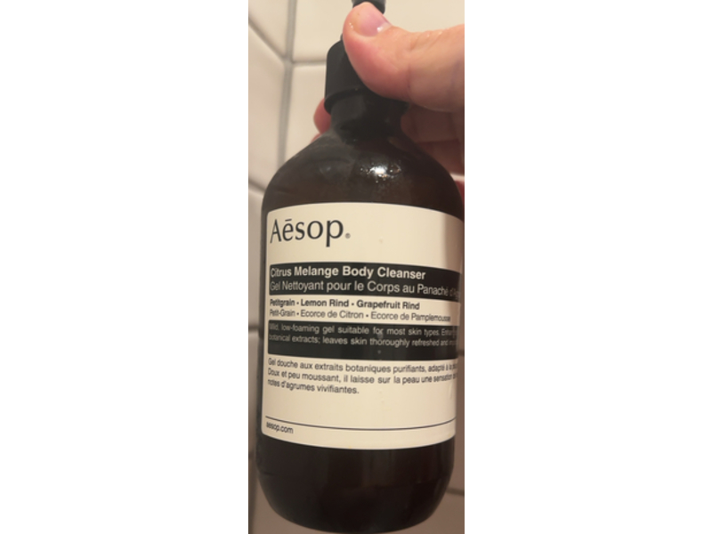 Aesop Body Cleanser, Citrus Melange, 16.9 fl oz/500 mL