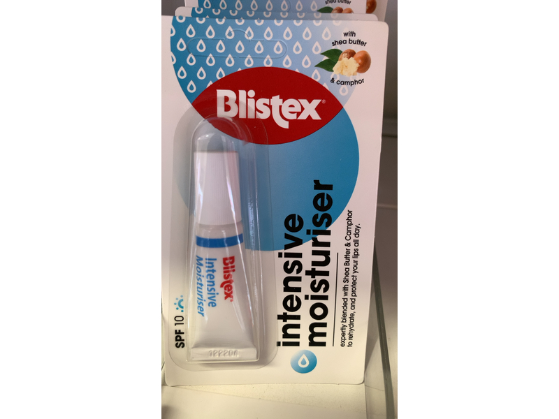 Blistex Intensive Moisturiser Hydrating Lip Cream, SPF 10, 5 g