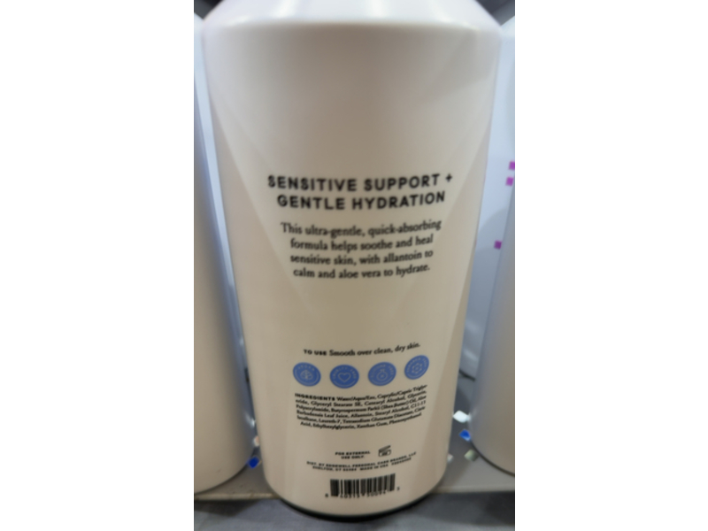 Billie Sensi Ultra-Gentle Body Lotion, Fragrance Free, 18 fl oz