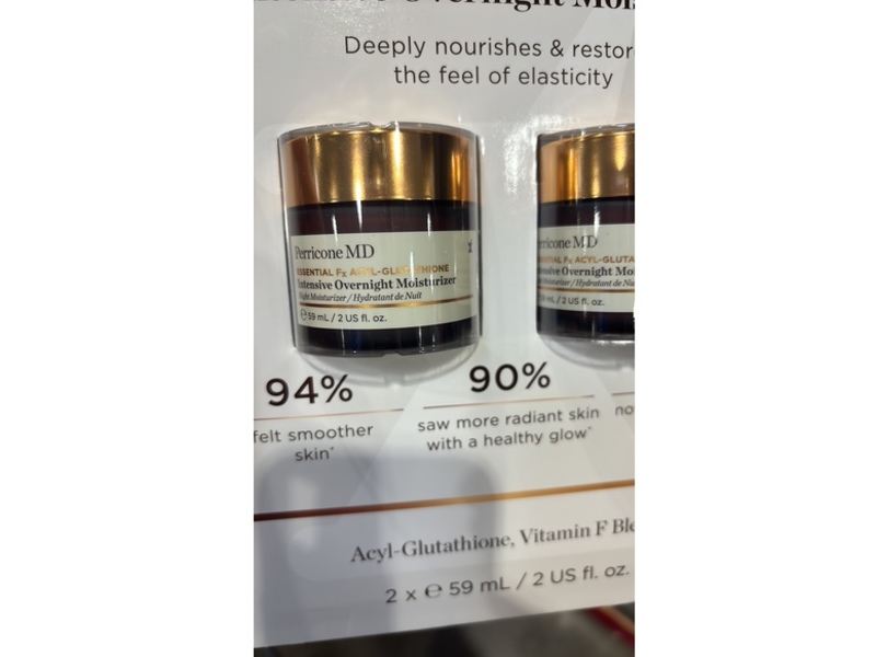 Perricone MD Intensive Overnight Moisturizer, 2 fl oz/59 mL, Pack Of 2