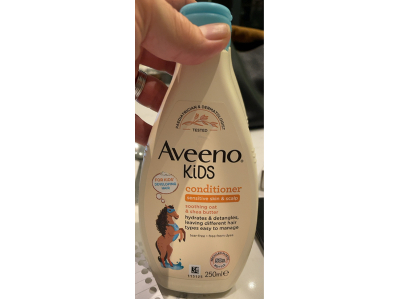 Aveeno Kids Conditioner, Soothing Oat & Shea Butter, 250 mL