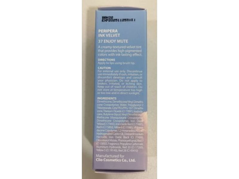 Peripera Ink Velvet 37, Lip Colour, 0.14 oz/4g