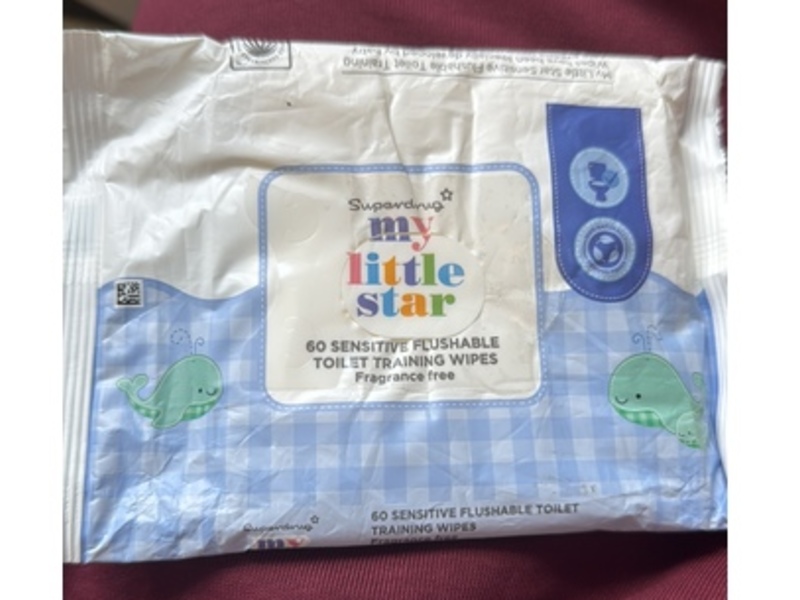 Superdrug My Little Star Toilet Training Wipes, 60 Count
