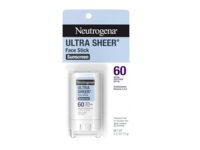 Neutrogena Ultra Sheer Face Sunscreen Stick, SPF 60, Vitamin C & E, 0.47 oz/13 g - thumbnail 1