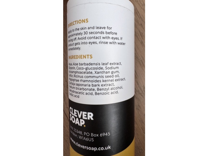 Clever Soap 3% Sulphur Face Wash, 200 g