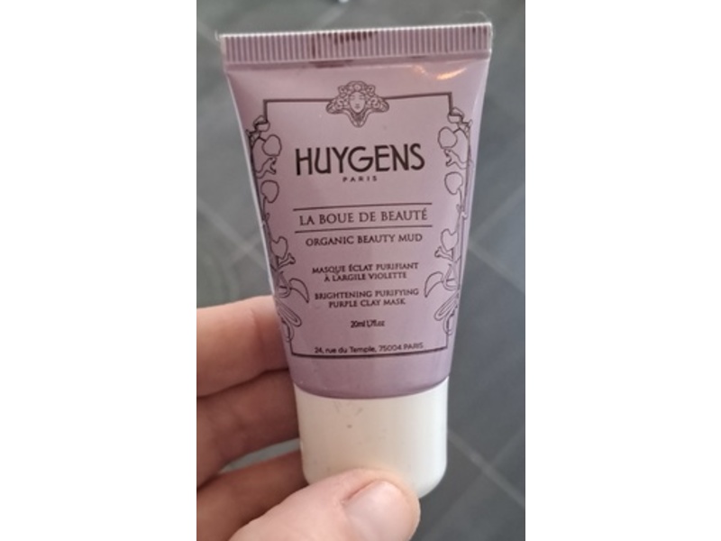 Huygens Brightening Purifying Purple Clay Mask, 1.7 fl oz/20 mL