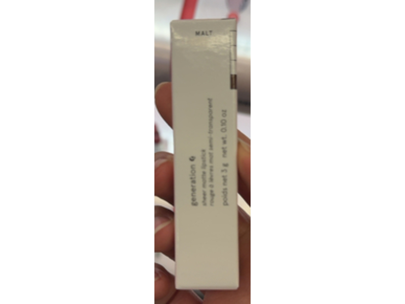 Glossier Generation Sheer Matte Lipstick, Malt, 0.10 oz/3 g