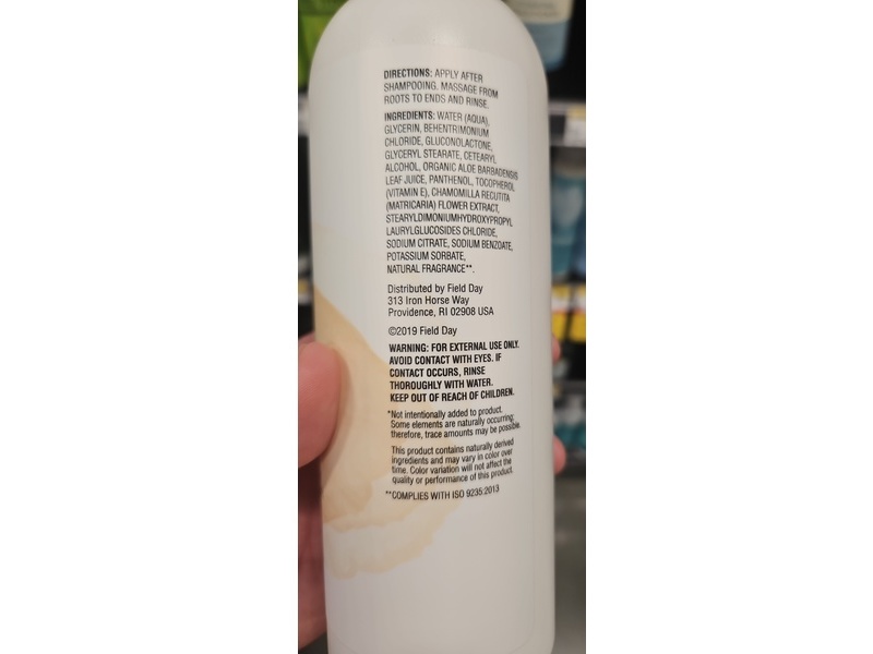 Field Day Conditioner, Honey Almond, 16 fl oz/473 mL