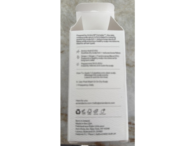 Act + Acre microbiome Cooling Scalp Serum, 2.2 fl oz/65 mL