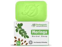 Herboganic Herbal Soap, Moringa, 5 fl oz - thumbnail 1