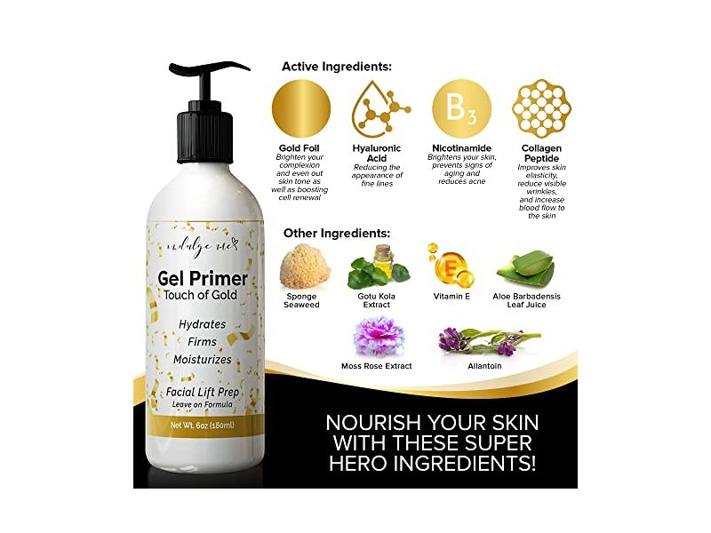 Indulge Me Gel Primer - Touch of Gold 6 Oz / 180 mL