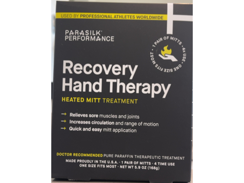 Parasilk Performance Recovery Hand Therapy Heated Mitt Treatment, 5.9 oz/168 g