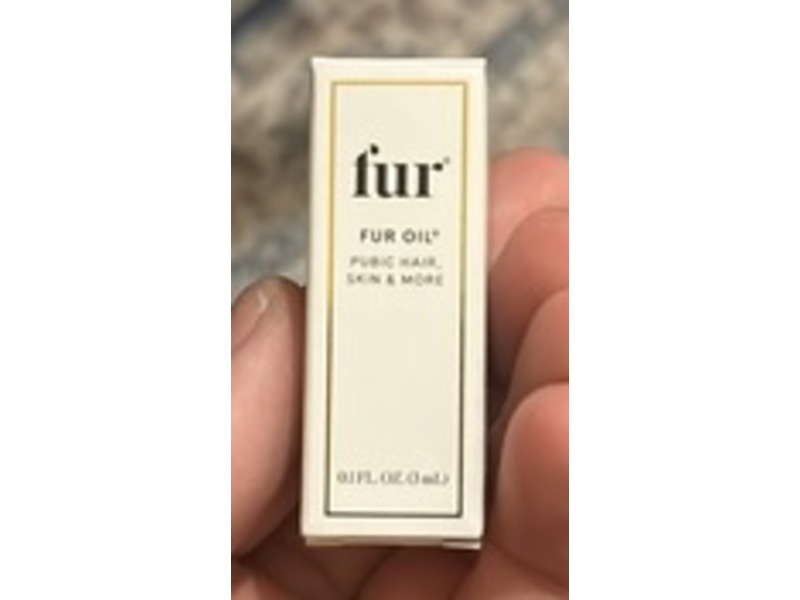 Fur Pubic Hair Skin & More Oil, 0.1 fl oz/3 mL