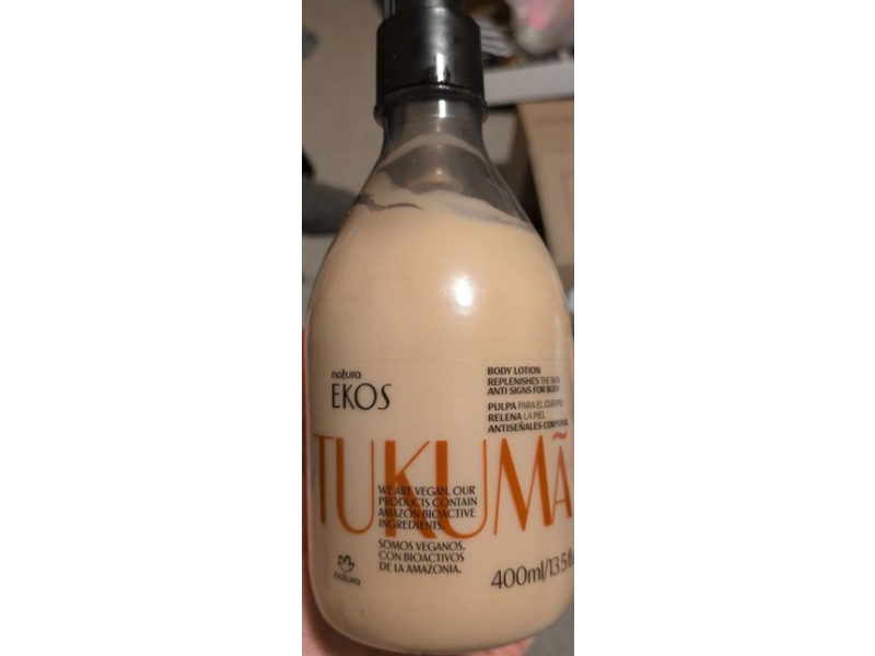 Natura Ekos Tukuma Body Lotion, 13.5 fl oz/400 mL
