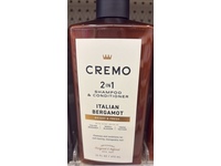 Cremo 2 In 1 Shampoo & Conditioner, Italian Bergamot, 16 fl oz/473 mL - thumbnail 2