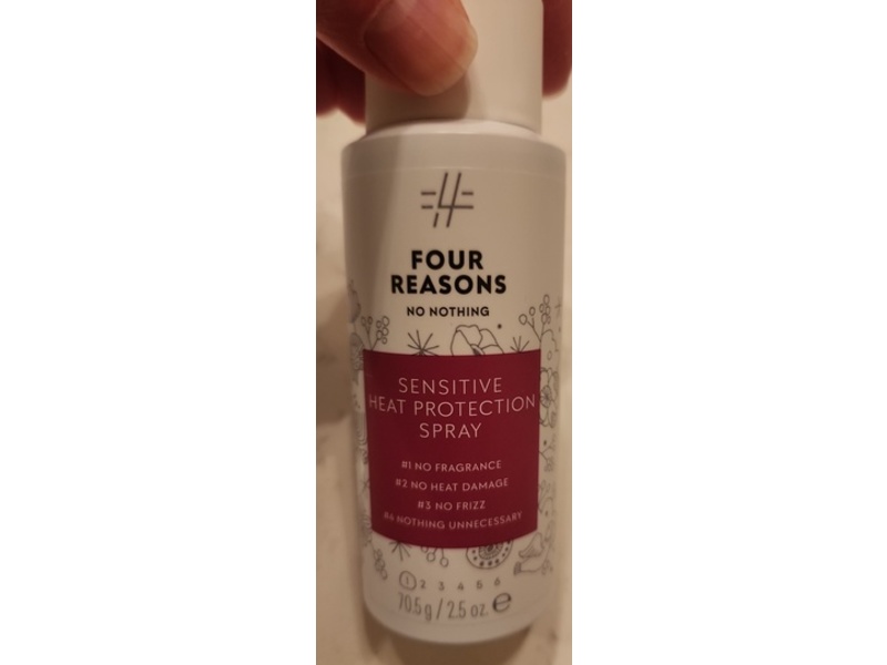 Four Reasons No Nothing Sensitive Heat Protection Spray, 2.5 oz/70.5 g