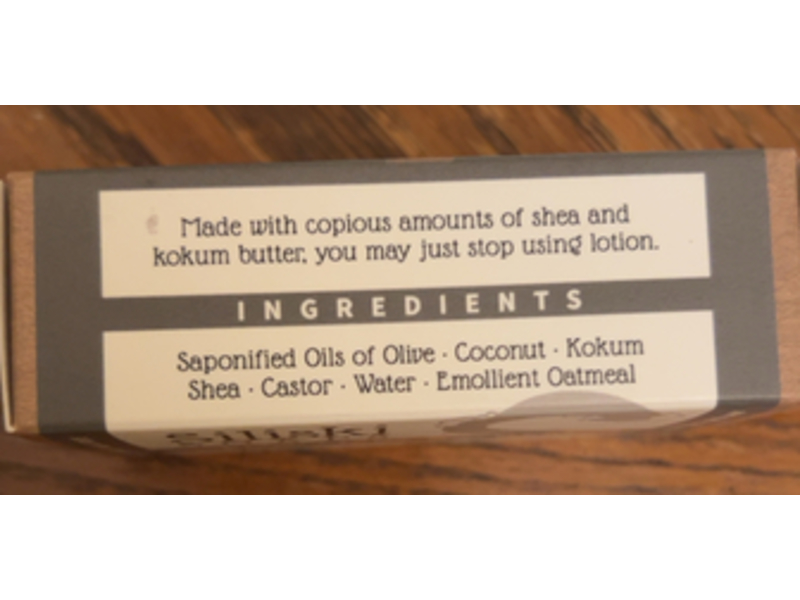 Siliski Soaps Emolient Oatmeal Body Bar, 4.5 oz