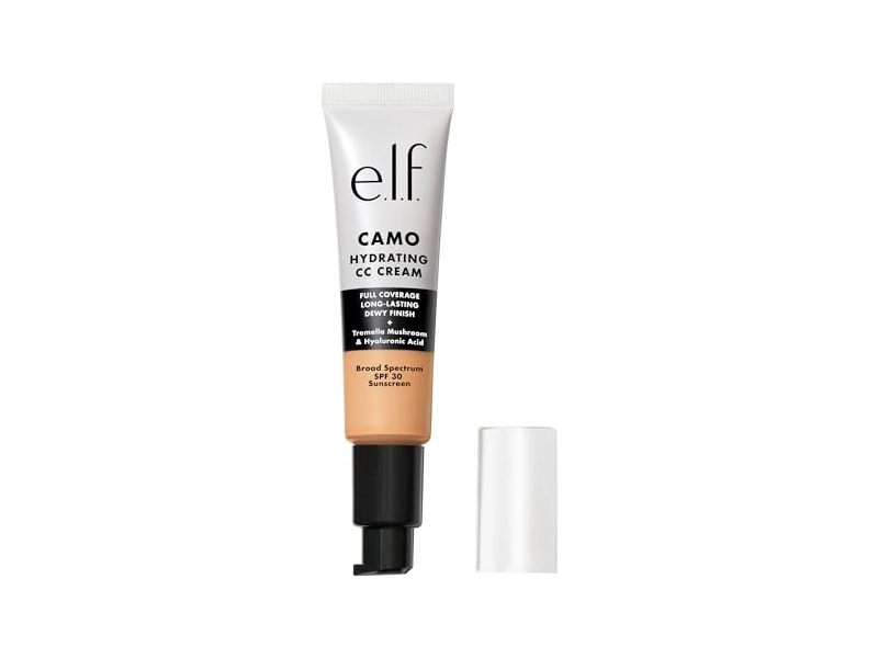 e.l.f. Camo Hydrating C C Cream, SPF 30, Light 210 N, 1 oz/30 g