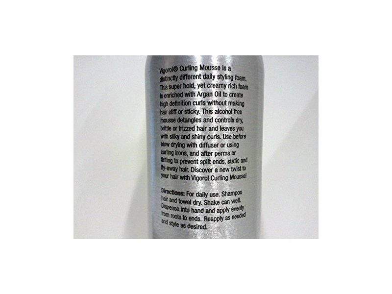 Vigorol Curls Mousse, 12 oz