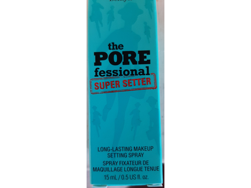 Benefit The Porefessional Long-Lasting Makeup Setting Spray, Super Setter, 0.5 fl oz/15 mL