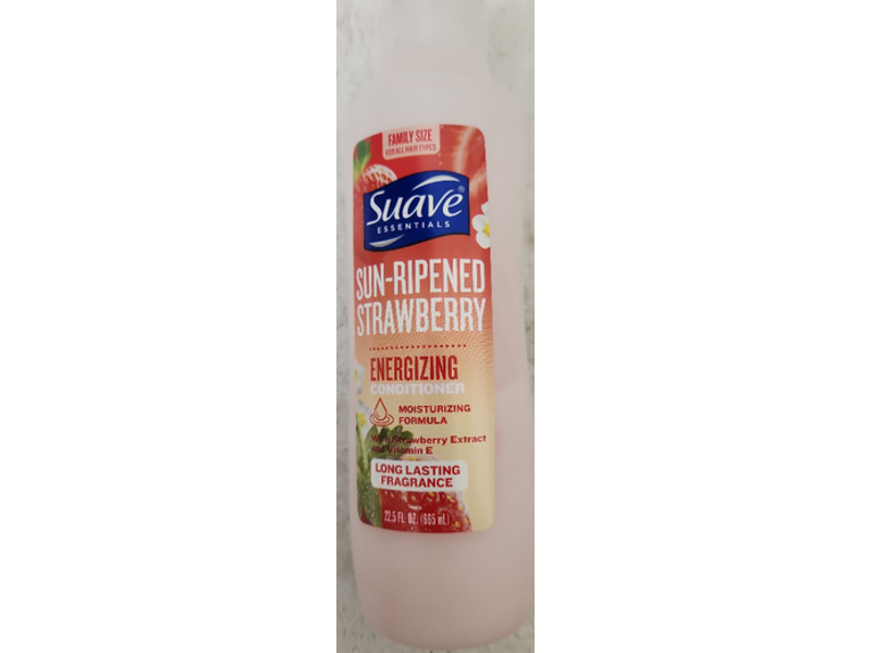 Suave Sun-Ripened Strawberry Energizing Conditioner, 22.5 fl oz/665 mL
